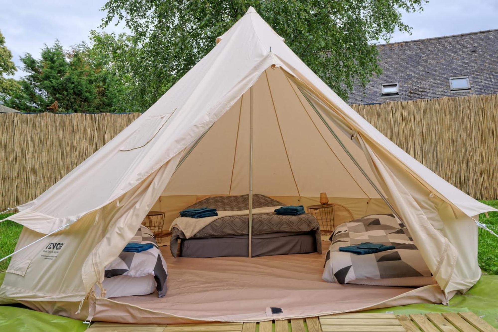 Tipi Experience L'Echappee Belle Hotell Saint-Maudez Eksteriør bilde